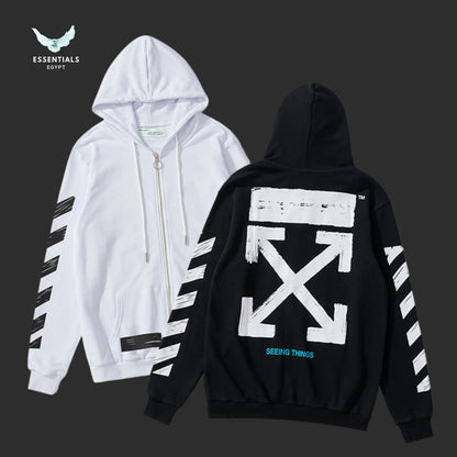 Off-White "Seeing Things" arrow hoodie