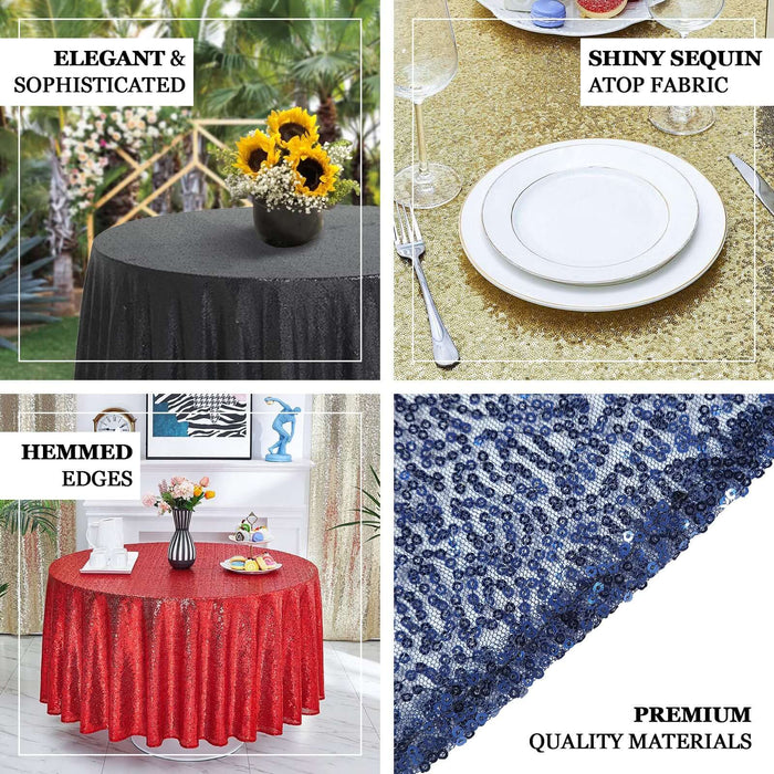 Elegant tablecloths in various textures for sophisticated decor.