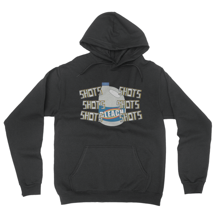 Shots - Unisex Pullover Hoodie Black