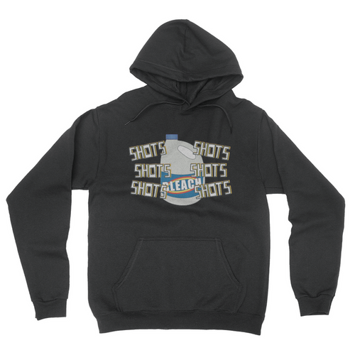 Shots - Unisex Pullover Hoodie Black