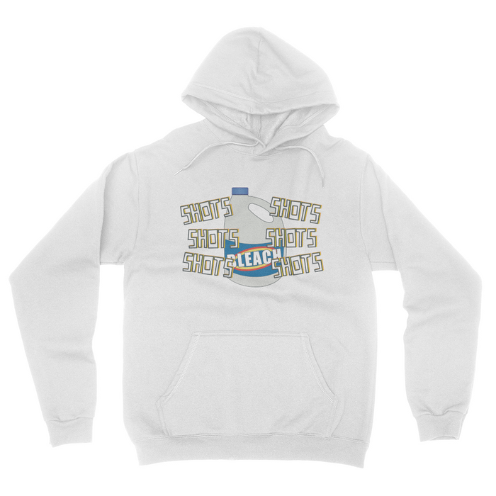 Shots - Unisex Pullover Hoodie White