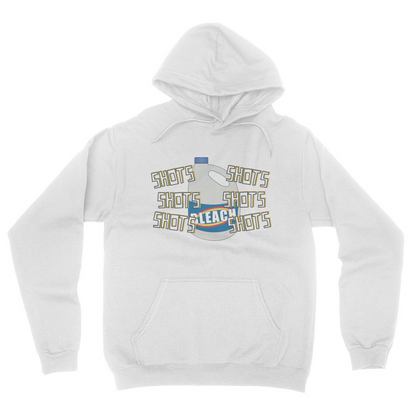 Shots - Unisex Pullover Hoodie White
