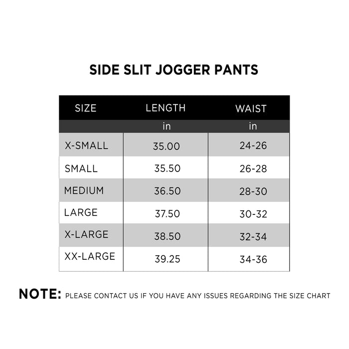 Side Slit jogger pants - IRONGEAR Fitness