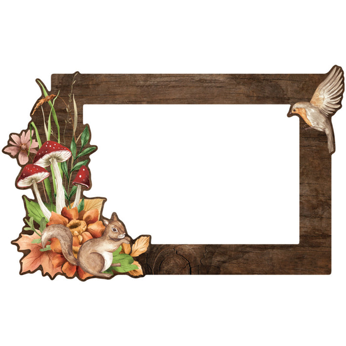 Simple Stories - Chipboard Frames - Simple Vintage Woodlands. 6 Chipboard Frames. Available at Embellish Away located in Bowmanville Ontario Canada.