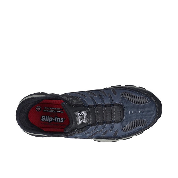 Skechers Men's Cankton - Faison Steel Toe Work Shoe Work Shoes Skechers