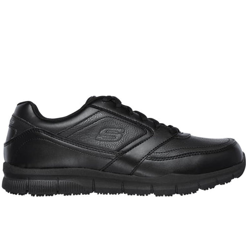 Skechers Men's Relaxed Fit: Nampa Soft Toe Work Shoe Work Shoes Skechers Black 10 M