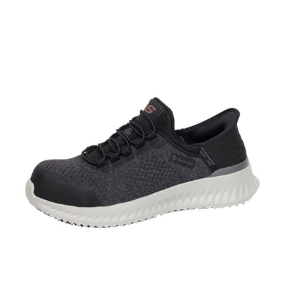 Skechers Men's Slip Ins Tilido - Troxin ESD Comp Toe Work Shoe Work Shoes Skechers