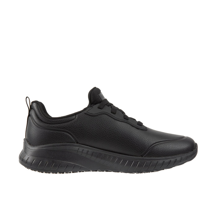 Skechers Women's Squad Chaos - Rodey Soft Toe Work Shoe Work Shoes Skechers Black 10 M