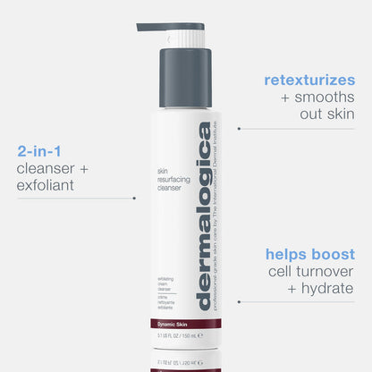 skin resurfacing lactic acid cleanser