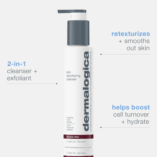 skin resurfacing lactic acid cleanser