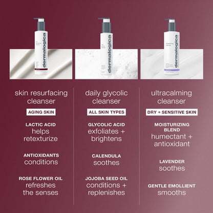 skin resurfacing lactic acid cleanser