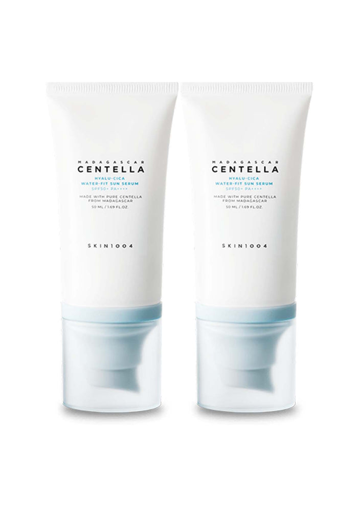 (BUY 1 LARGE TWIN PACK) 50ml SKIN1004 HYALU CICA WATER FIT SUN SERUM