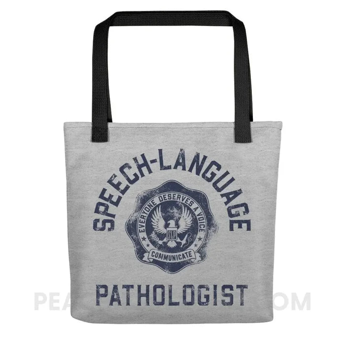 SLP University Tote Bag - Navy - Bags peachiespeechie.com