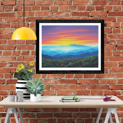 Smoky Mountain Beautiful Landscape