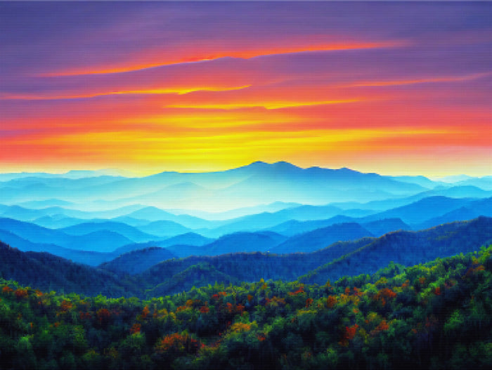 Smoky Mountain Beautiful Landscape