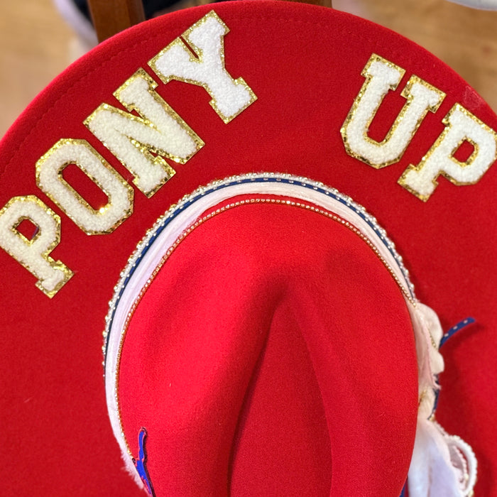 SMU Pony Up Rancher Hat