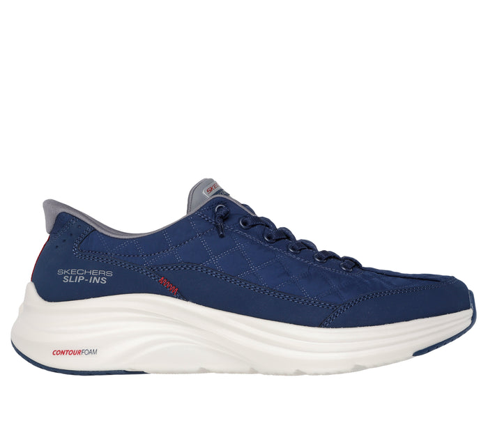 SKECHERS Sneaker contour foam slip ins blu 232619 CONTOUR FOAM-NVGY