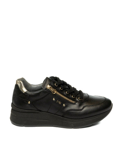NERO GIARDINI Sneaker pelle nero 514070 GUANTO-NERO