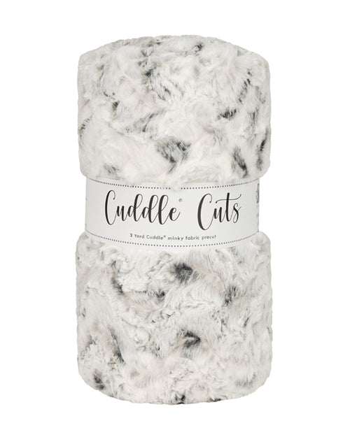 Snowy Owl Alloy - 2 yard Luxe Cuddle Cut