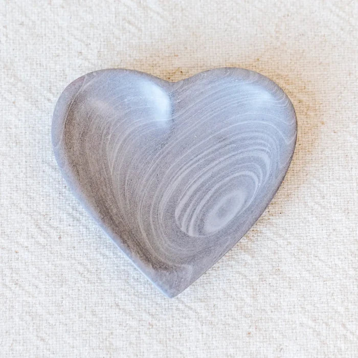Soapstone Heart Dish