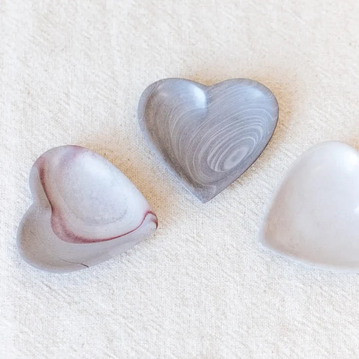Soapstone Heart Dish
