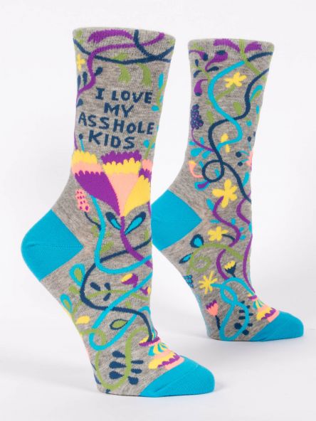 SOCKS LOVE MY ASSHOLE KIDS