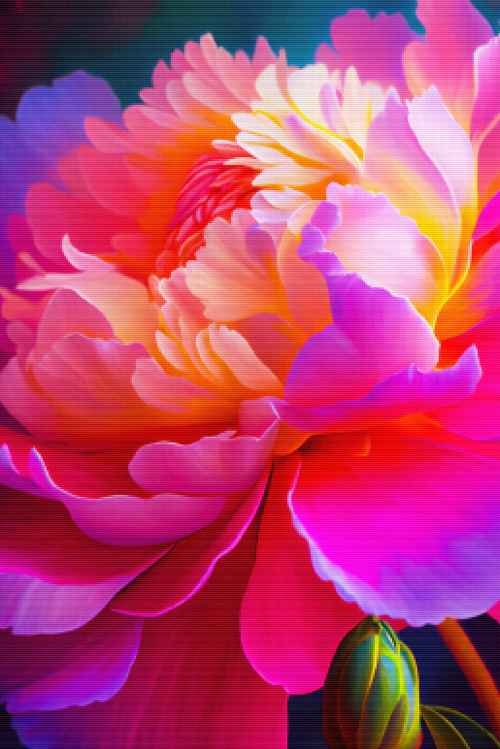 Soft Light Peony