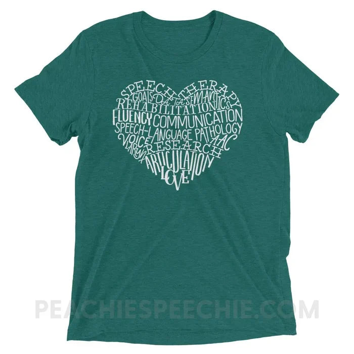 Teal Triblend / XS