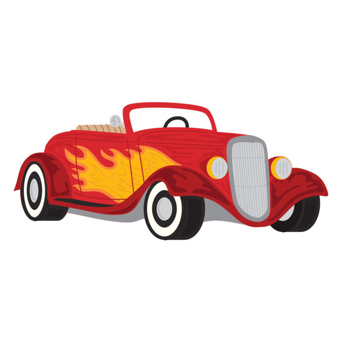 Spellbinders - Die - Hot Rod Flames. By Mindy Eggen. Available at Embellish Away located in Bowmanville Ontario Canada.