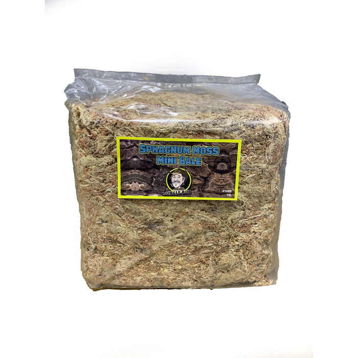 Sphagnum Moss Mini Bale by Jungle Bob 1lb:Jungle Bob's Reptile World