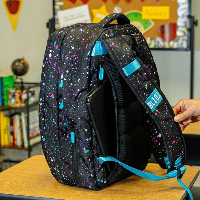 Galaxy Splatter SZN 2 backpack — back view
