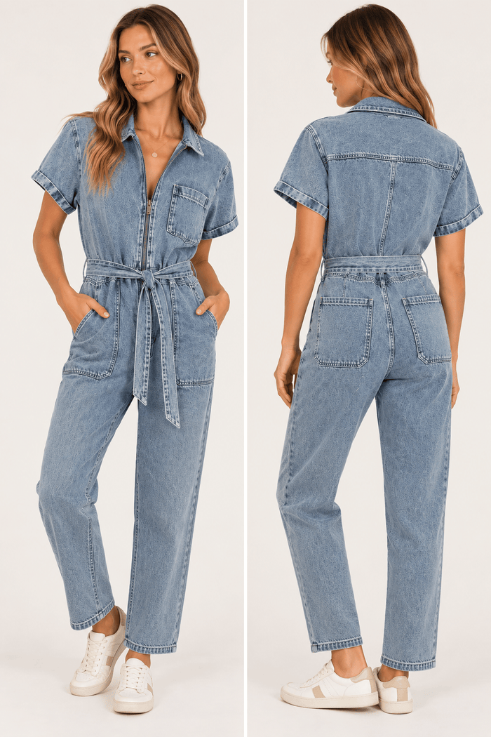 Splendid Denim One Piece Jumpsuit