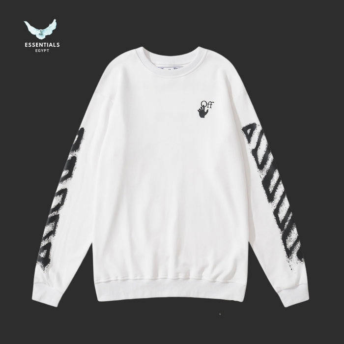 Off - White Spray Arrows Sweatshirt - ESSENTIALS EGYPT