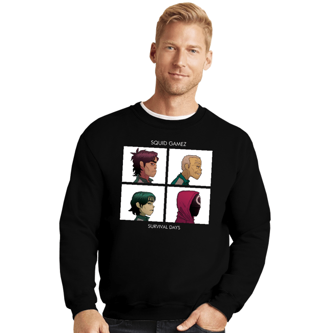 Crewneck Sweater, Unisex / Small / Black