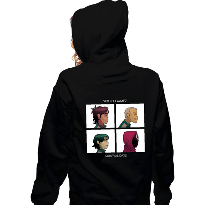Zippered Hoodies, Unisex / Small / Black