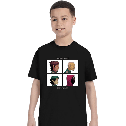 Daily_Deal_Shirts T-Shirts, Youth / XS / Black Squid Gamez