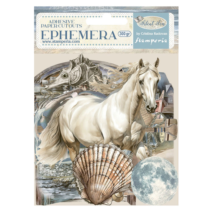 Stamperia - Ephemera - Silent Sea. Available at Embellish Away located in Bowmanville Ontario Canada.