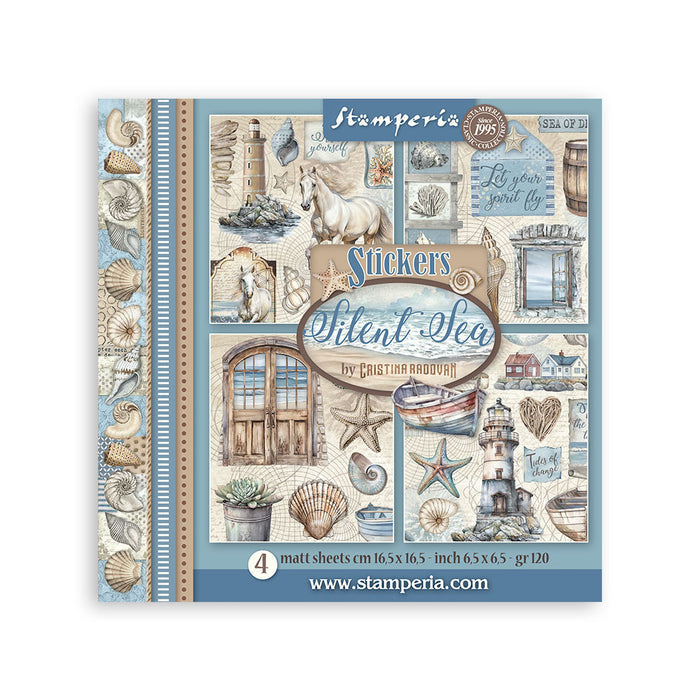 Stamperia - Stickers - Silent Sea. Available at Embellish Away located in Bowmanville Ontario Canada.