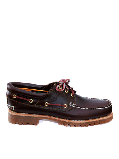TIMBERLAND Stringata barca pelle moro TB030003214 BARCA-BROWN