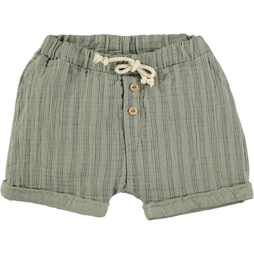 Stripes Shorts - Sage