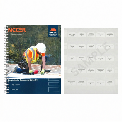 Study Guide for Commercial Carpentry, 3rd Edition