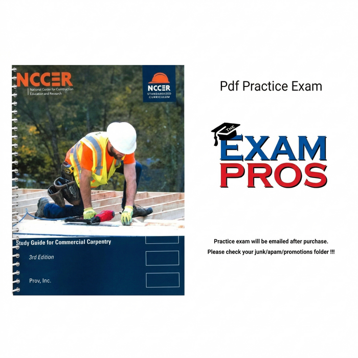 Study Guide for Commercial Carpentry, 3rd Edition