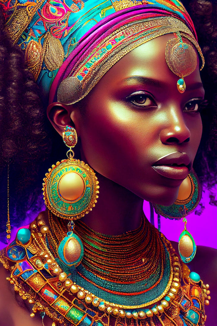 Stunningly Beautiful African Princess