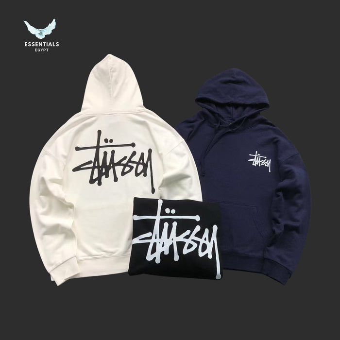 Stussy Basic Hoodie Back