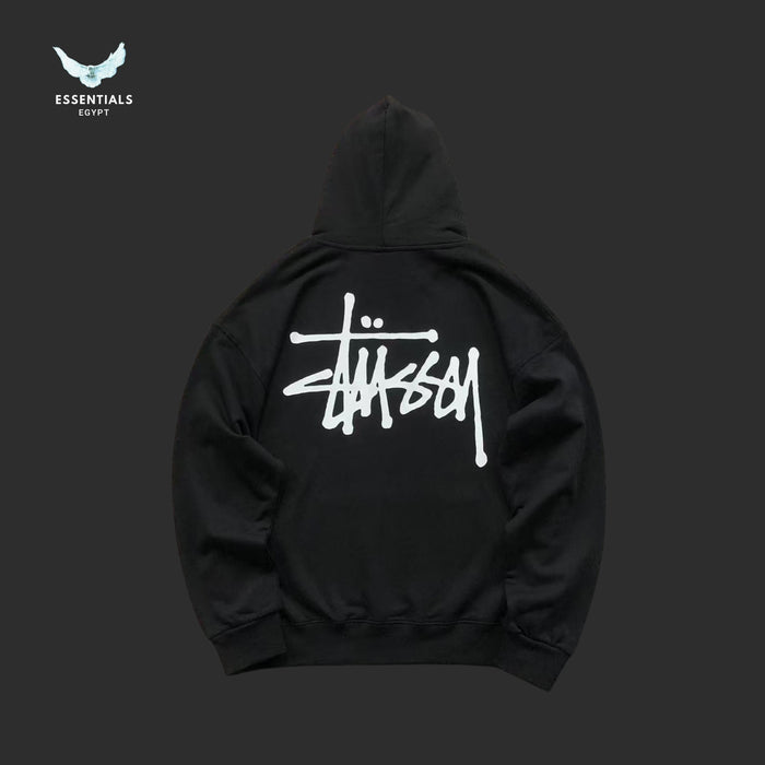 Stussy Basic Hoodie Back