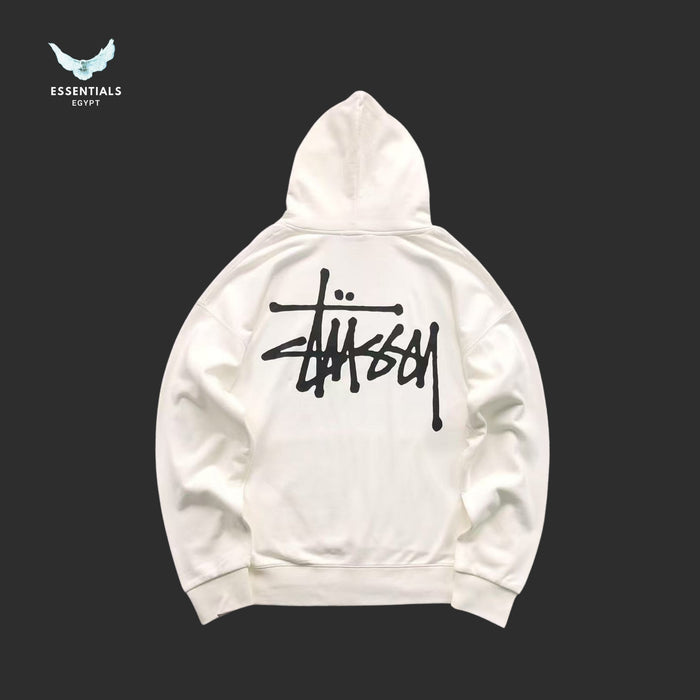 Stussy Basic Hoodie Back