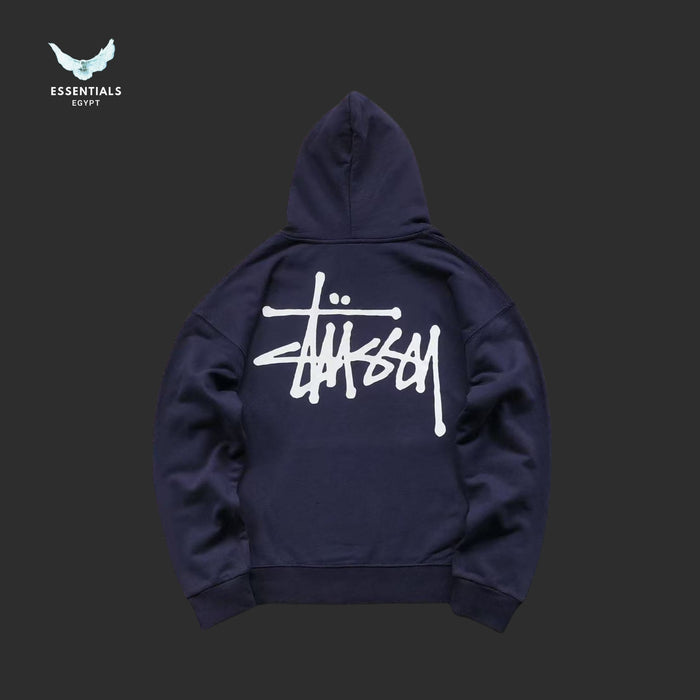 Stussy Basic Hoodie Back