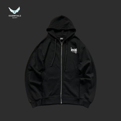 Stussy Basic Logo Zip Hoodie