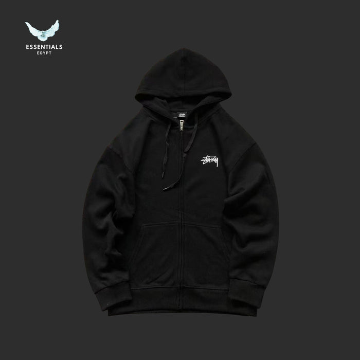 Stüssy Basic Zip Hoodie.