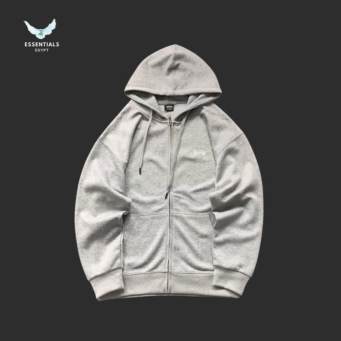 Stüssy Basic Zip Hoodie.